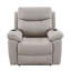 Fauteuil inclinable électrique poli en microfibre-1674079993