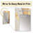 Abstract Beige Gold Road Collage V - Abstract Collages Decorative Mirror, Modern Wall Mirror, Printed Metal Art-887833965