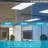2x4 FT Surface Mount LED Flat Panel 3 Color Selectable 5000 Lm 0-10V Dimmable 120-277V Damp Rated