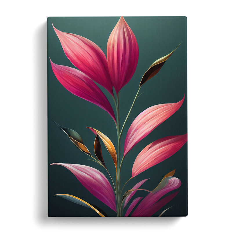 XC1022-4588X The Pleasing Flowers - Wrapped Canvas Print, 50cm H x 35cm W x 3cm D