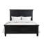 Trento Queen Bed in Distressed Black-53506682