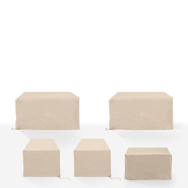 Furniture Covers Outdoor Conversation Set Cover, Tan