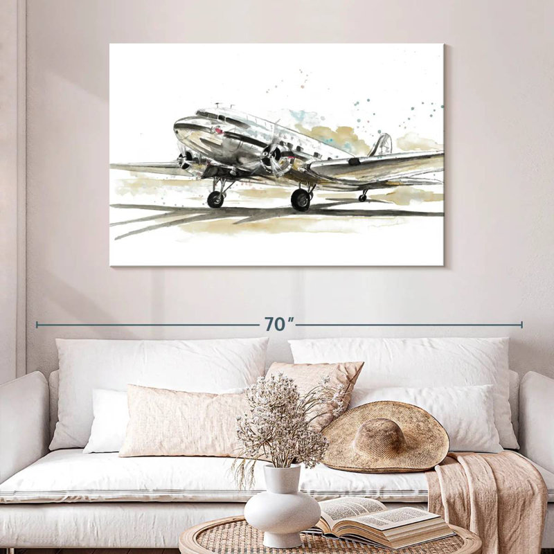 Mehar DC3 avion, H 32 po x l 48 po