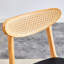 Chaise de salle à manger en bois massif d'unité centrale - 4 ou plus pour la maison, le bureau, le restaurant avec coussin-1746757534