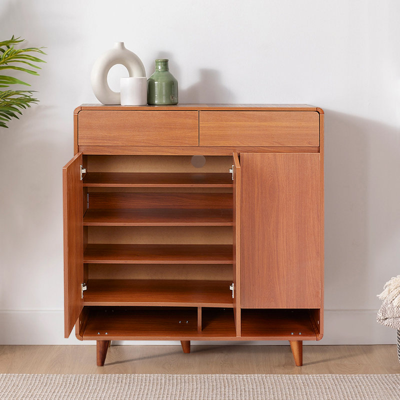 16 Pair Shoe Storage Cabinet