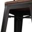 Faycelles Counter Stool with Metal Frame