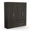 Craigwood 4 Door Manufactured Wood Wardrobe-1623511567