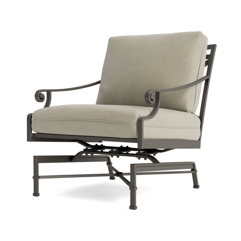 Venetian Outdoor Lounge Chair, Fusion Clay, Mica