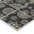Midnight Mandala 12 in. x 12 in. Glossy Glass Mosaic Wall Tile