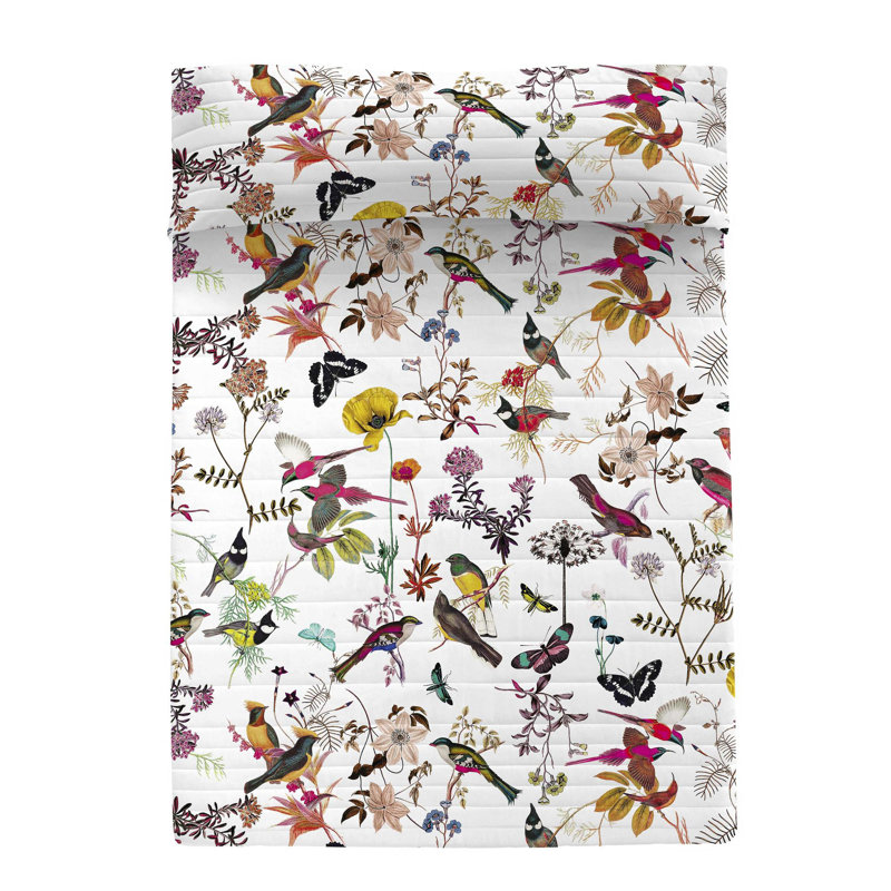 Carrollton Cotton No Pattern Bedspread, 180 x 260 cm