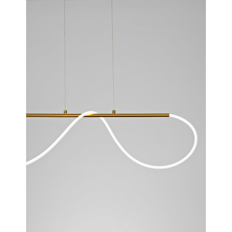 1 - Light Gold LED Kitchen Island Pendant