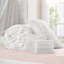 4 Pieces Twin/Twin XL Comforter Set,White