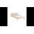 Amina Outdoor Solid Wood Acacia Double Chaise Lounger