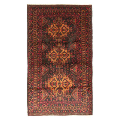 Teimani Black Rug 3'6" x 6'6"