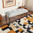 40 Inch Tufted Upholstered Bench with Rubberwood Legs, 250 LB Capacity Entryway Bench-881629103