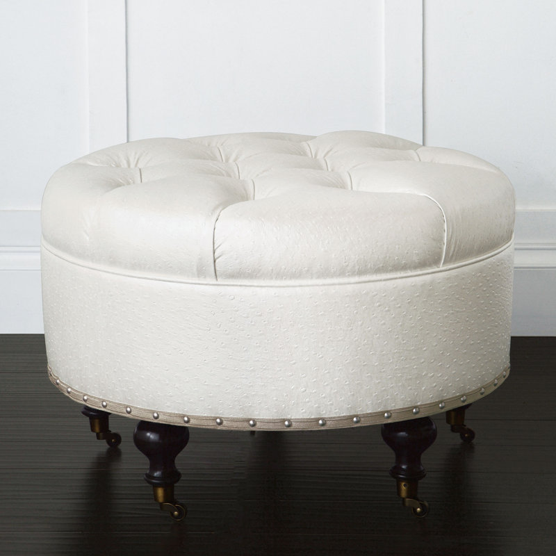 Danae Round Ottoman