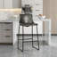 Counter Stool with Metal Frame