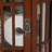And Glass Corner Curio Cabinet With Lighting 4 Adjustable Shelves Shelves, Solid Wood + , Walnut Finish-2129911843