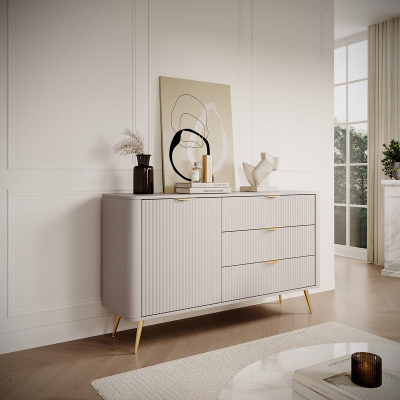Stewartstown 138cm Sideboard, Beige