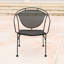 Fauteuil de terrasse empilable