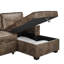 Makynzie 3 Seater Faux Leather Sofa Bed-1078460987