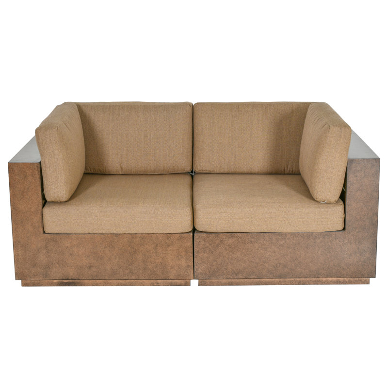Metal Outdoor Lounge Chair with Cushions