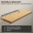 Solid Wood Floating Shelf (Set of 3)-70109175