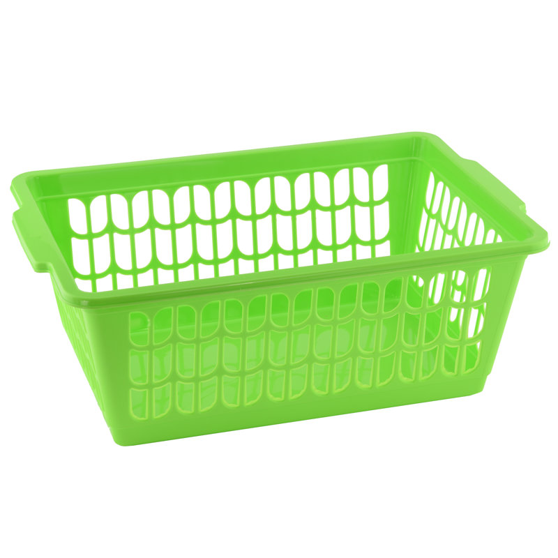 Petit panier en plastique, Vert