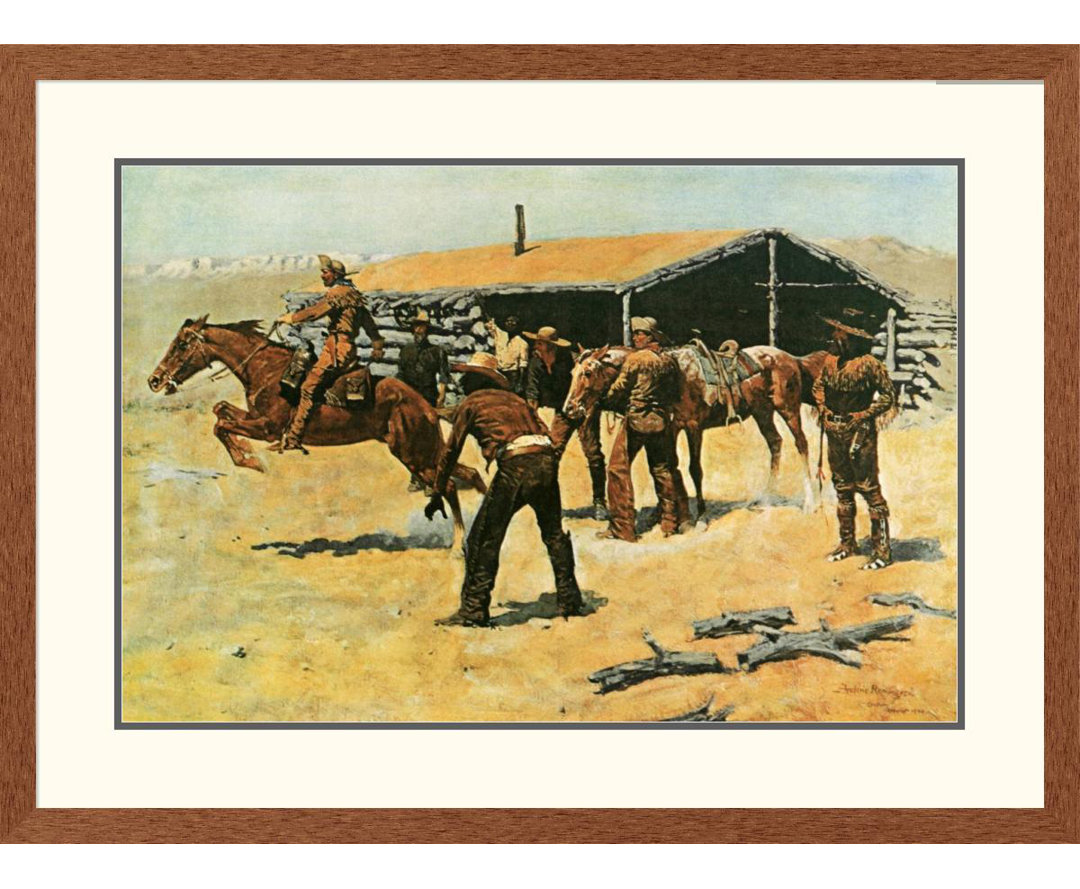 " Coming And Going Of The Pony Express " by Frederic Remington East Urban Home 