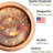 Brodhead Copper and Steel Pedestal Birdbath