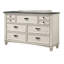 Mobilier de chambre à coucher en nickel