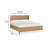Cal. King Panel Bed-1828028594