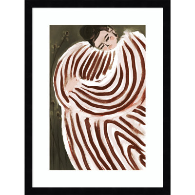 Sleeping Princess by Treechild Wood Framed Wall Art Print
