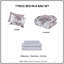Queen Floral Comforter Set with Bed Sheets-127671215