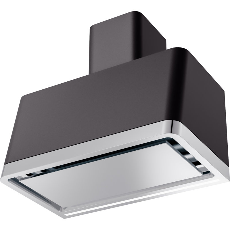 ILVE Panoramagic 36 in Range Hood, Matte Black/Satin