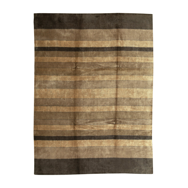 Ecco Gabeh Wool Striped Area Rug