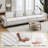 Modular Sectional Sofa with Removable Covers, Chenille Fabric and Solid Wood Frame for Living Room-497589797-497589798