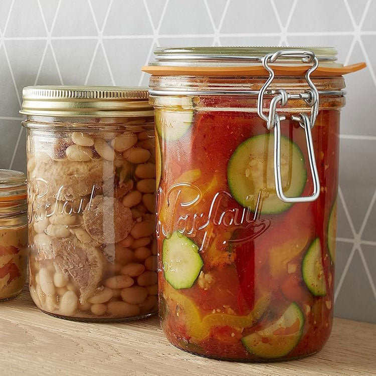 Super Terrine Glass Jar, 1000 ml