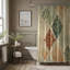Timeless Tiles - Rideau de douche Premium-582466072