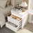 2-Drawer Nightstand With Light-1699569715