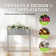 Dekker Metal Elevated Planter with Fabric Liner Insert