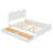 Queen Size Bed Frame, Upholstered Platform Bed With Headboard-1460755847