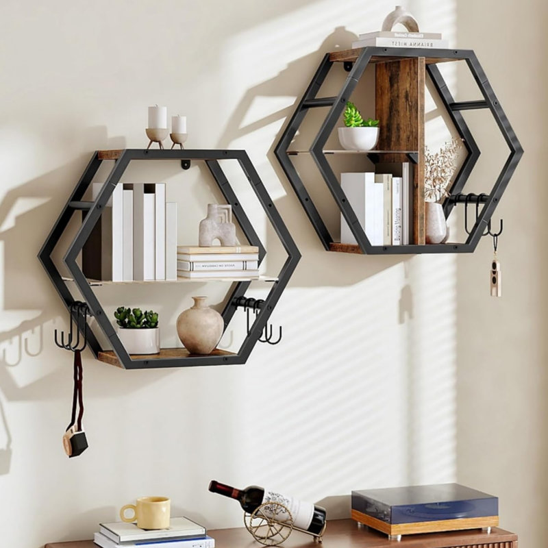42cm H x 48cm W Metal Bookcase