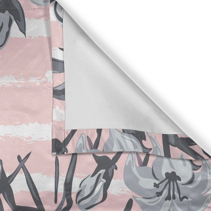 Semi Sheer Curtain Pair