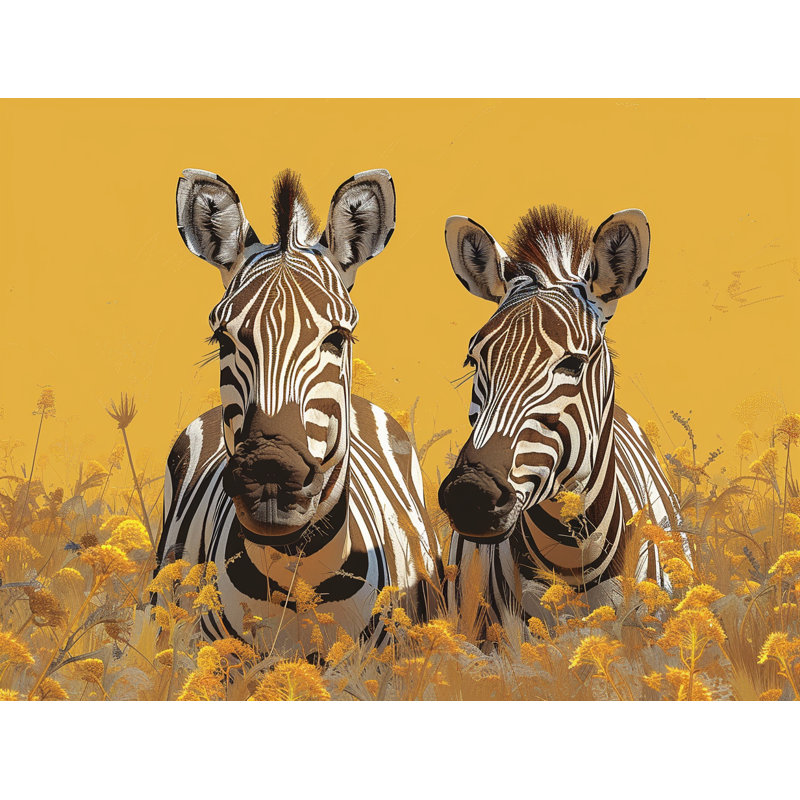 Zebras Wildlife Bathroom Machine Printed Throw Blanket, Throw