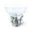 Woodland Creatures Glass Dessert Bowl