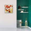«Red Poppy Chaos» par Shirley Novak, art mural sur toile-154595845