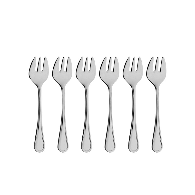 Ensemble de couverts en acier inoxydable 18/10 6 pièces Condidence Oyster