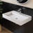 Chloe 32'' Wall Mounted Bathroom Sink Solid Surface Bathroom Vessel Sink
