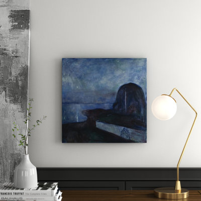 Edvard Munch - Wrapped Canvas Painting